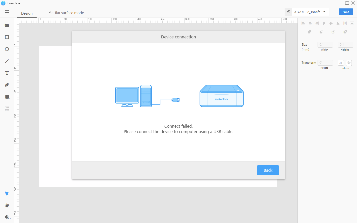 laserbox_software_usb_connection_page.png