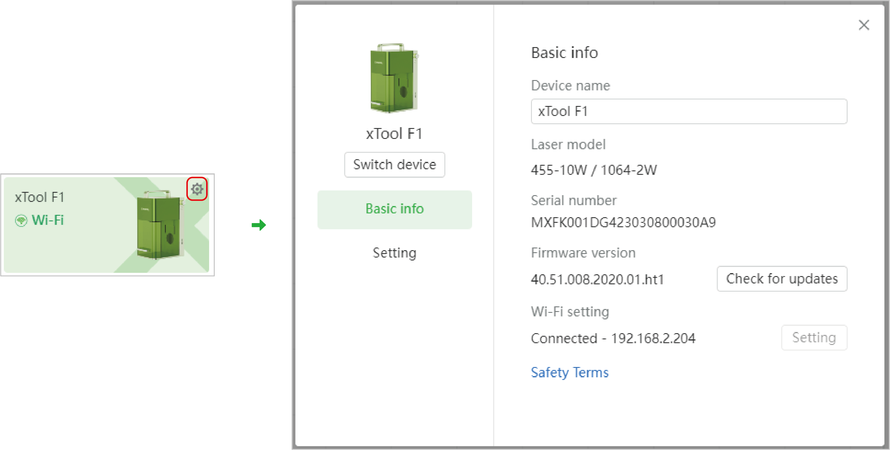 Connect and Setup xTool F1 with XCS on a Computer - xTool Support Center