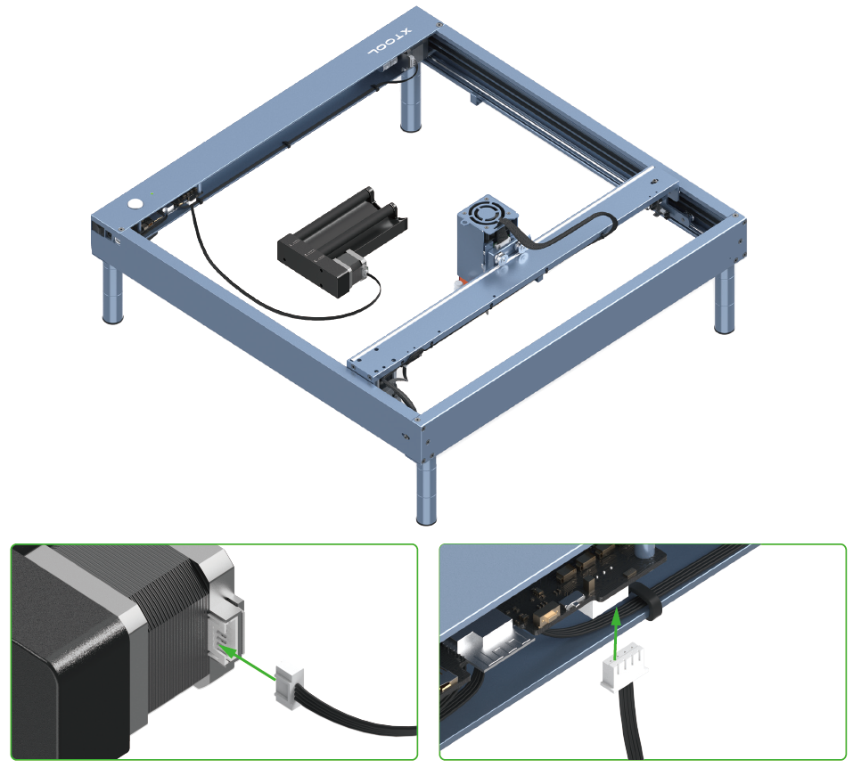 Use Rotary Attachment 2 (RA2) with xTool D1 Pro & XCS Software xTool